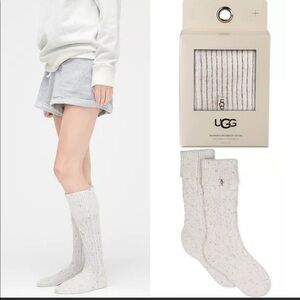 UGG Shaye Tall Boot Socks, OSFM NIB